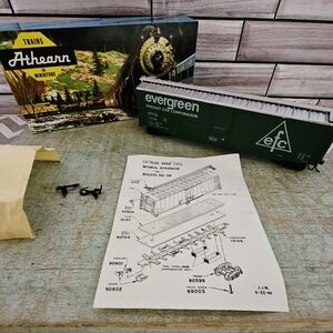 Athearn HO Scale Evergreen Freight Car Corporation EFCX #1336 50ft Plug Door Box